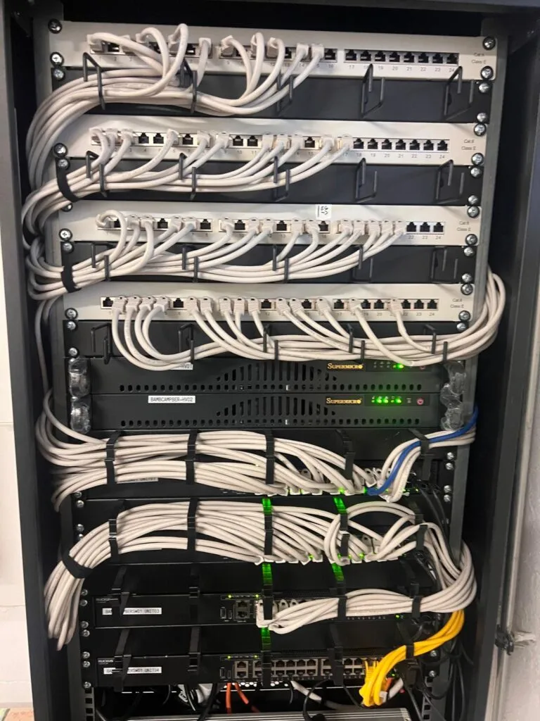 Strukturierte Verkabelung mit Switches