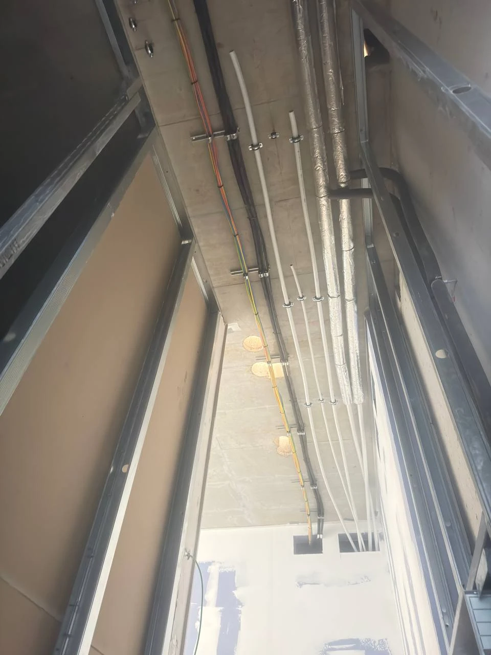 Leitungsführung Detail