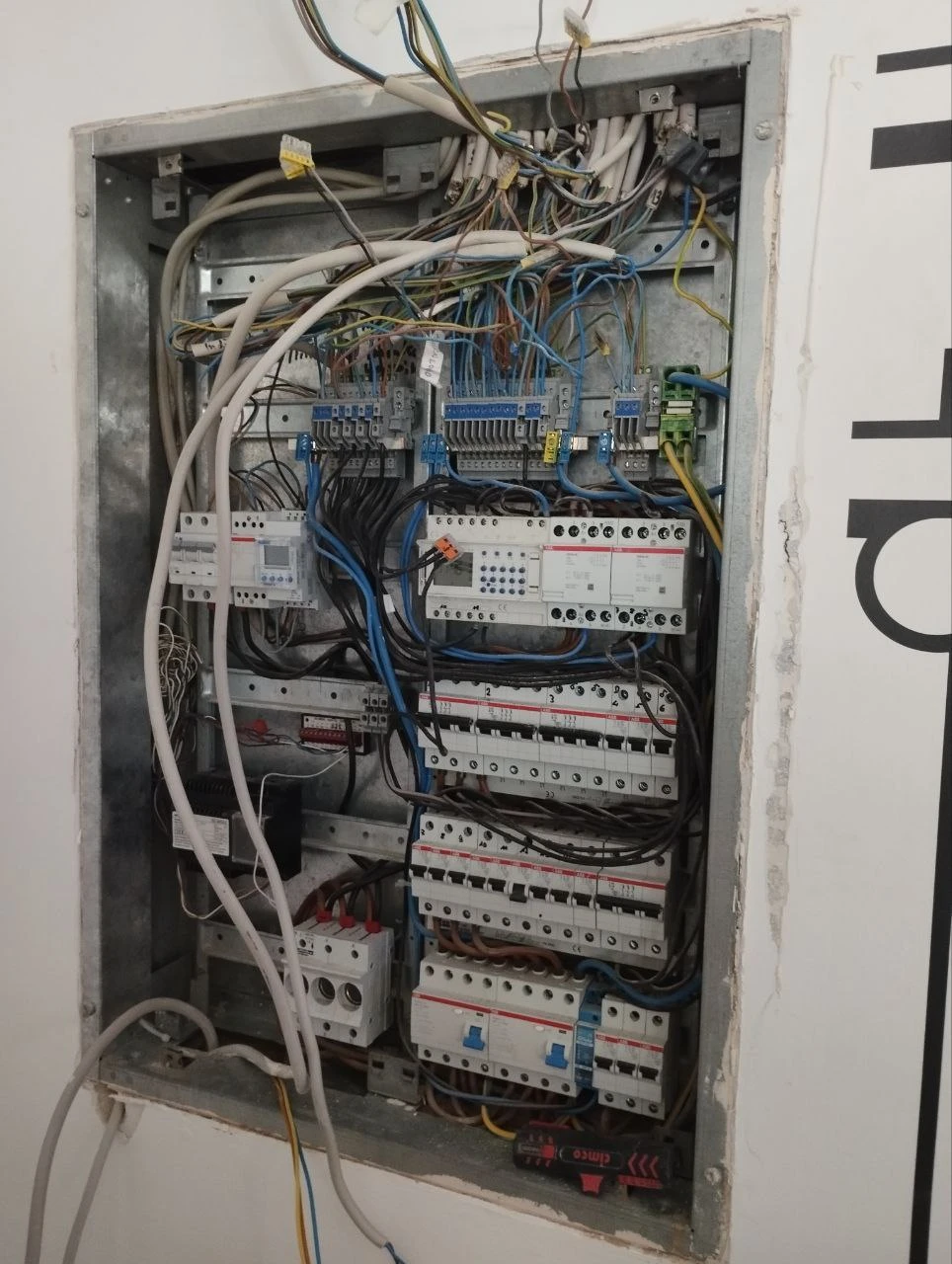 Distribution Panel Before